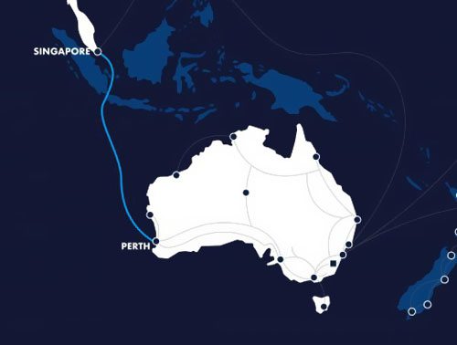 澳大利亚-新加坡海底电缆系统完成电缆敷设